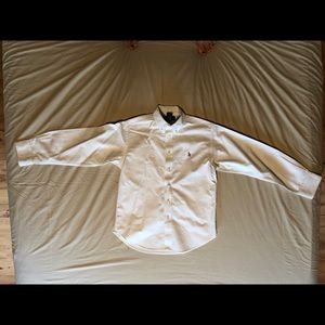 Boys Ralph Lauren white button down